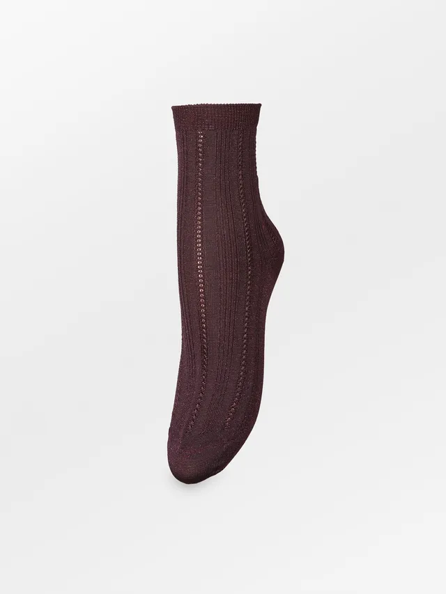 becks-ndergaard-glitter-drake-socke-fig-red-gr-37-39 image 1