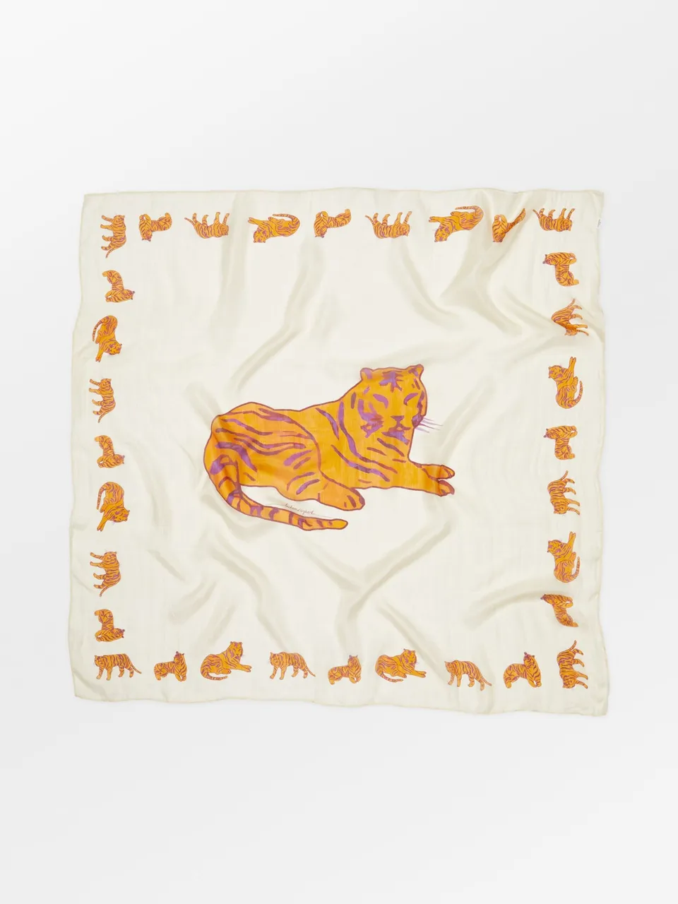 becks-ndergaard-tigarea-tabby-sia-seidenschal-birch-white image 1