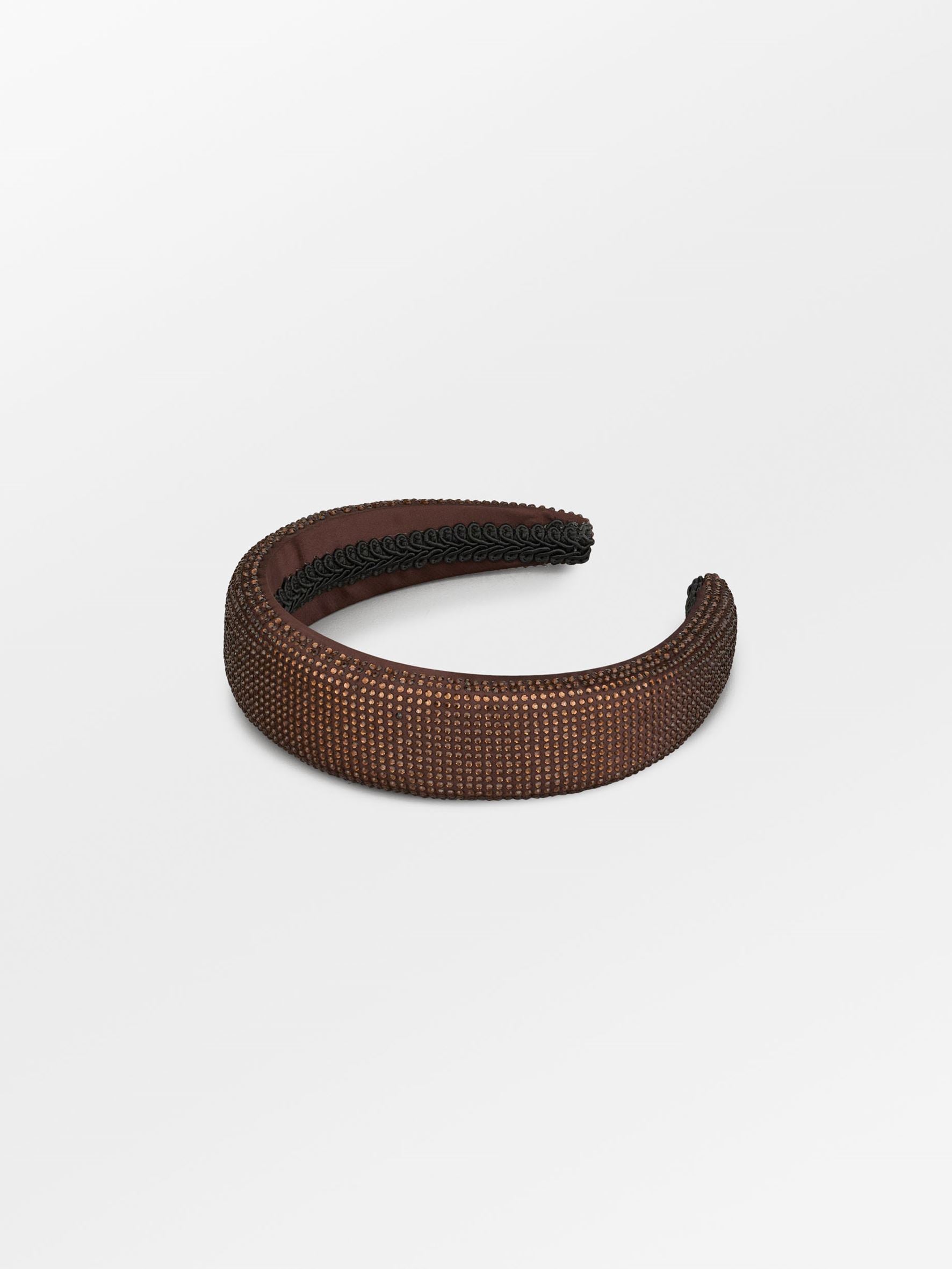 becks-ndergaard-glim-hairbrace-haarreif-strass-braun image 1