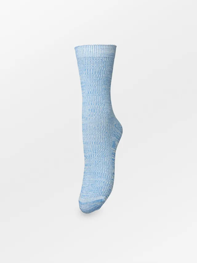 becks-ndergaard-mela-cotta-socke-azure-blue-baumwolle-37-39 image 1