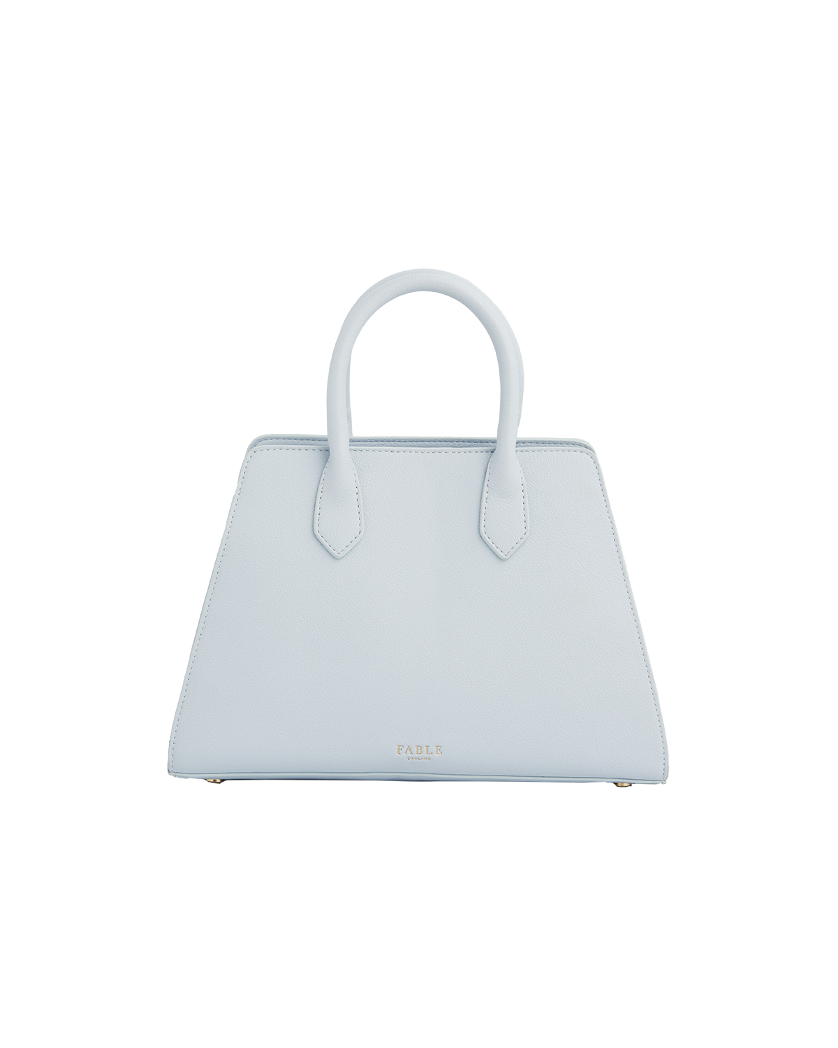 fable-england-blue-structured-tote-shopper-blau-medium image 7