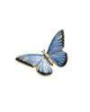 fable-england-blue-butterfly-brosche-blau-emaille image 2
