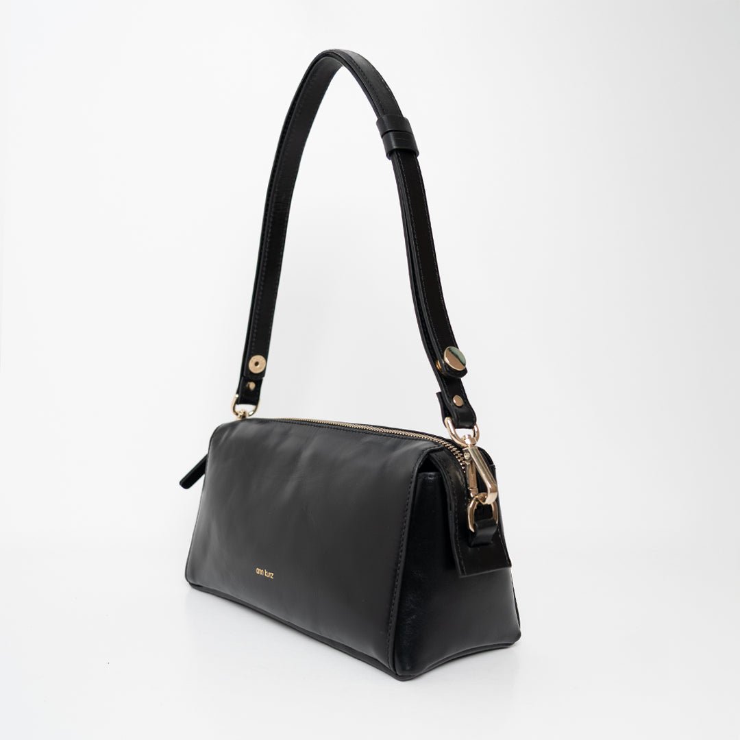 ann-kurz-light-shoulder-schultertasche-schwarz-gold-leicht image 4