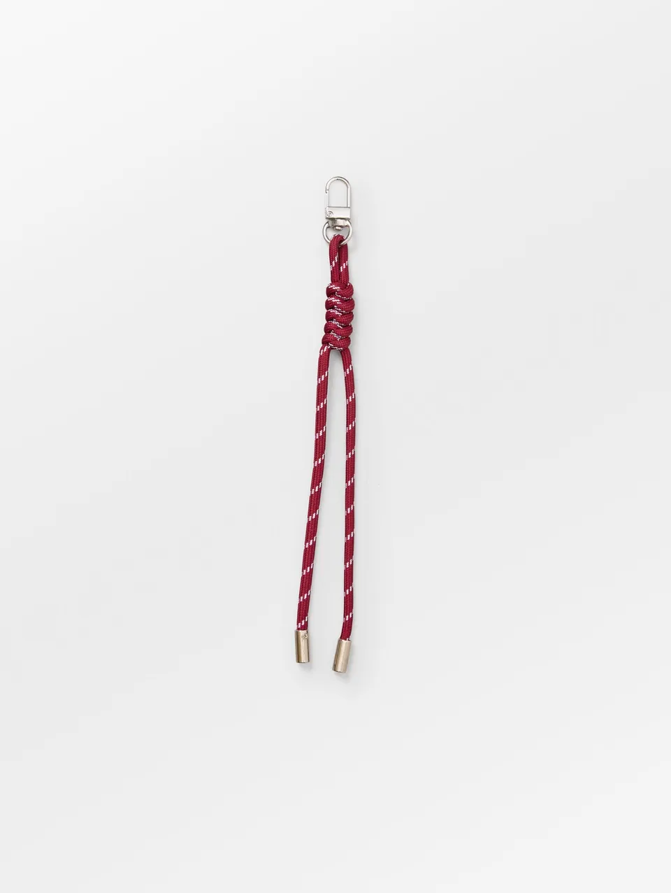 becks-ndergaard-bags-paracord-keychain-schl-sselanh-nger-burgundy image 1