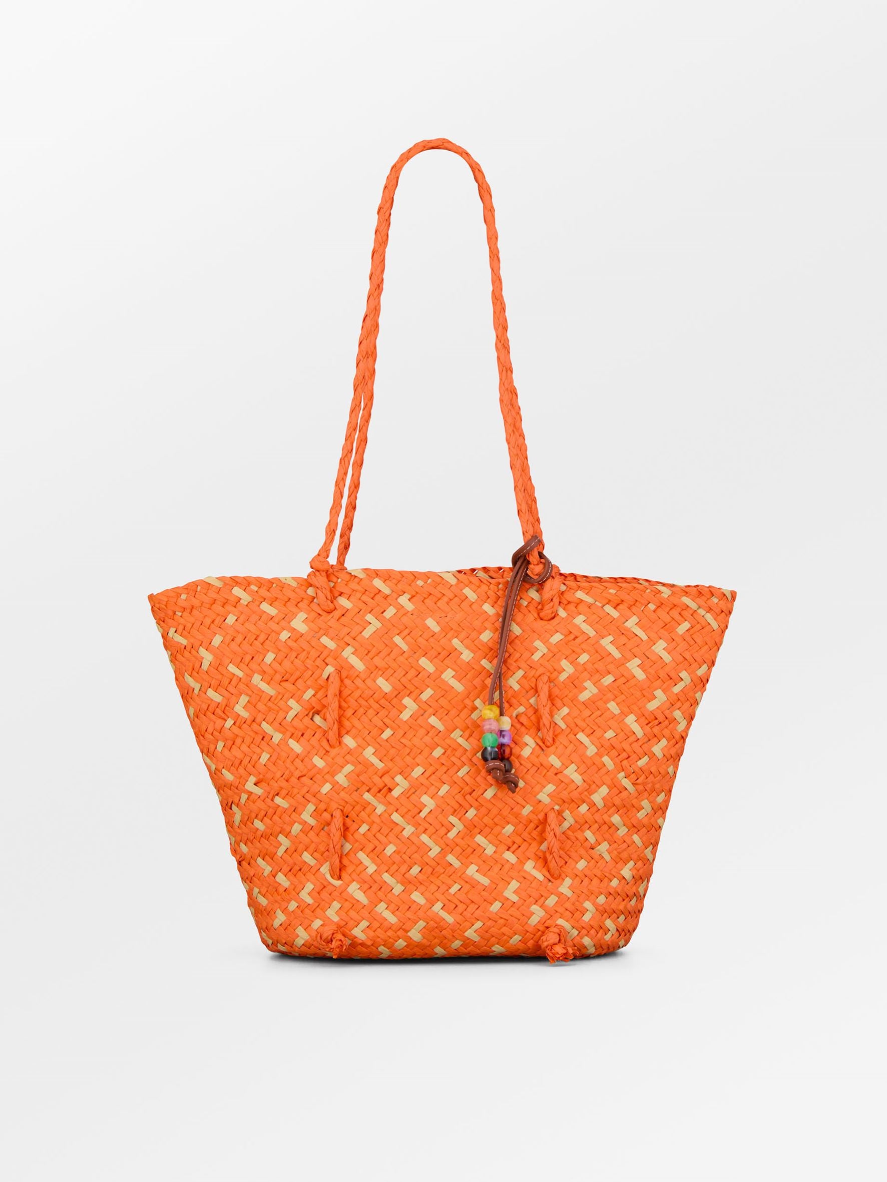 becks-ndergaard-strawie-adina-m-tasche-orange-stroh-52x30 image 1