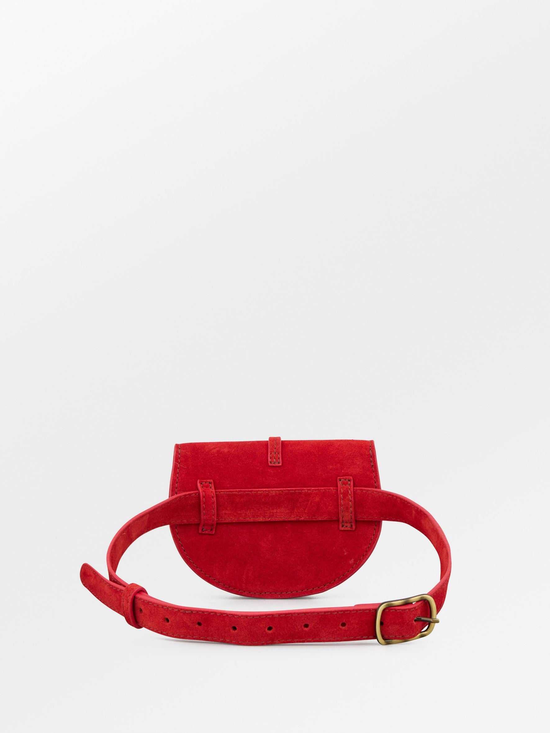 becks-ndergaard-suede-g-rteltasche-rot-wildleder-16x11 image 2