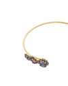 fable-england-jewellery-pansy-pearl-bangle-armreif-gold image 4
