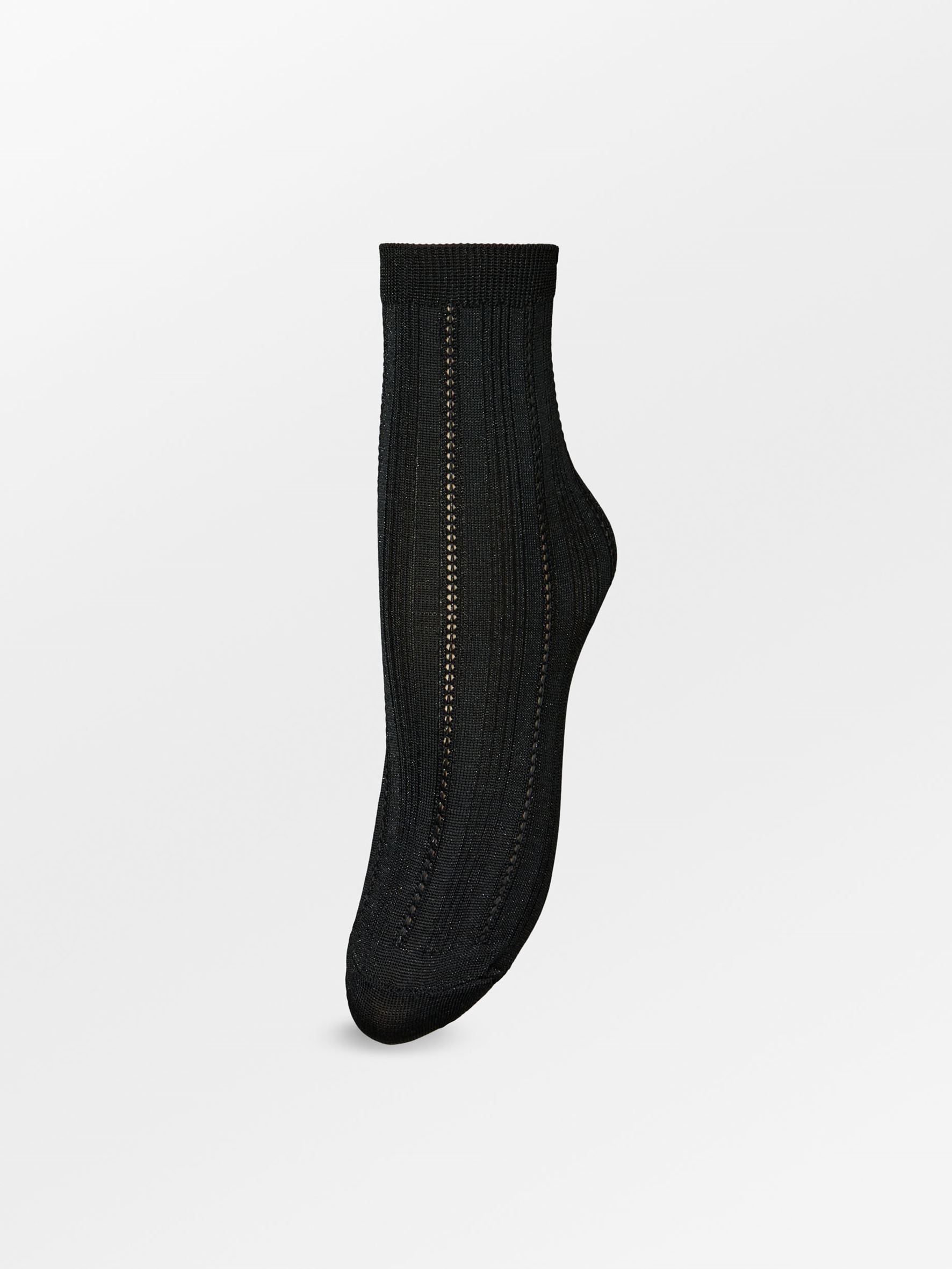 becks-ndergaard-glitter-drake-socken-schwarz-39-41-glitzer image 1