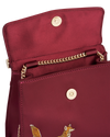 fable-england-fox-mushroom-tote-bordeaux-satin-bestickt image 8