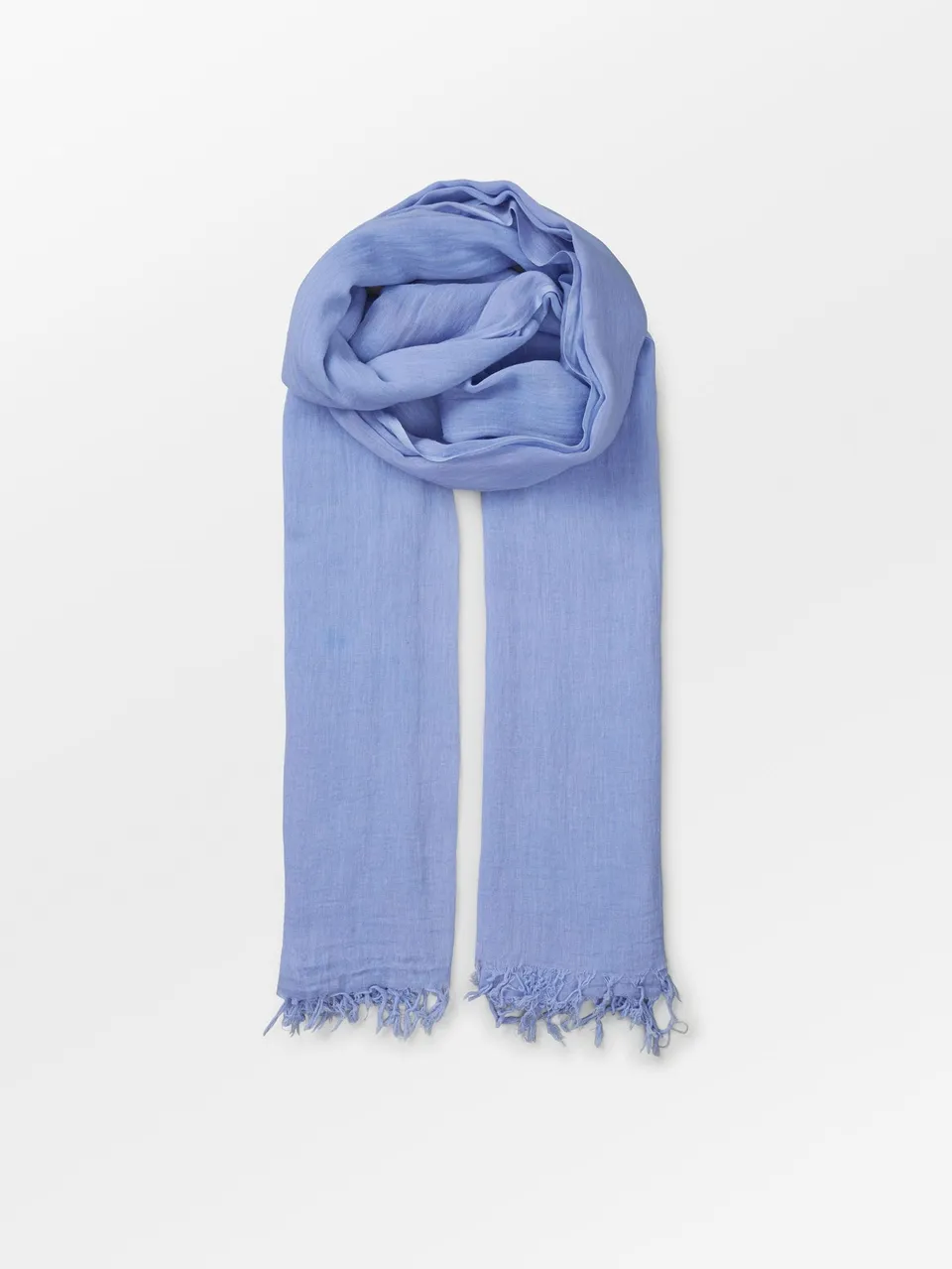 becks-ndergaard-solid-gaze-ilkana-schal-baumwolle-blau image 1