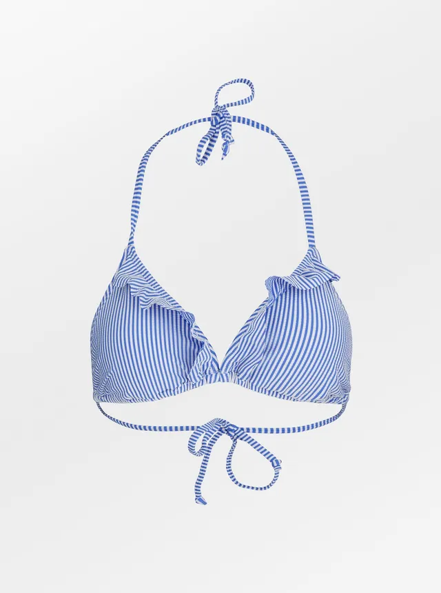 becks-ndergaard-striba-bel-frill-bikini-top-amparo-blue image 1
