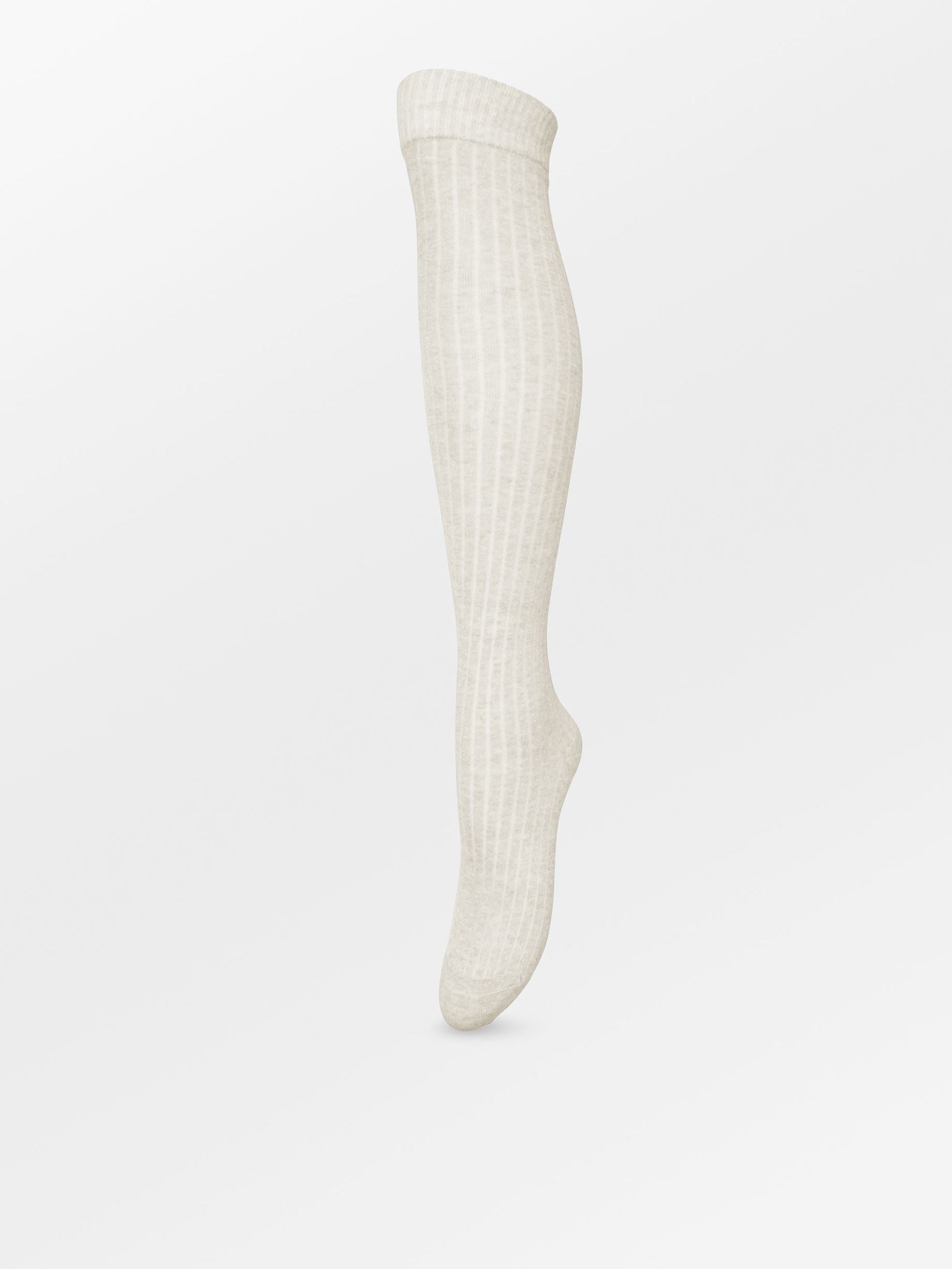 becks-ndergaard-uma-kniestrumpf-birch-white-39-41-baumwolle image 1