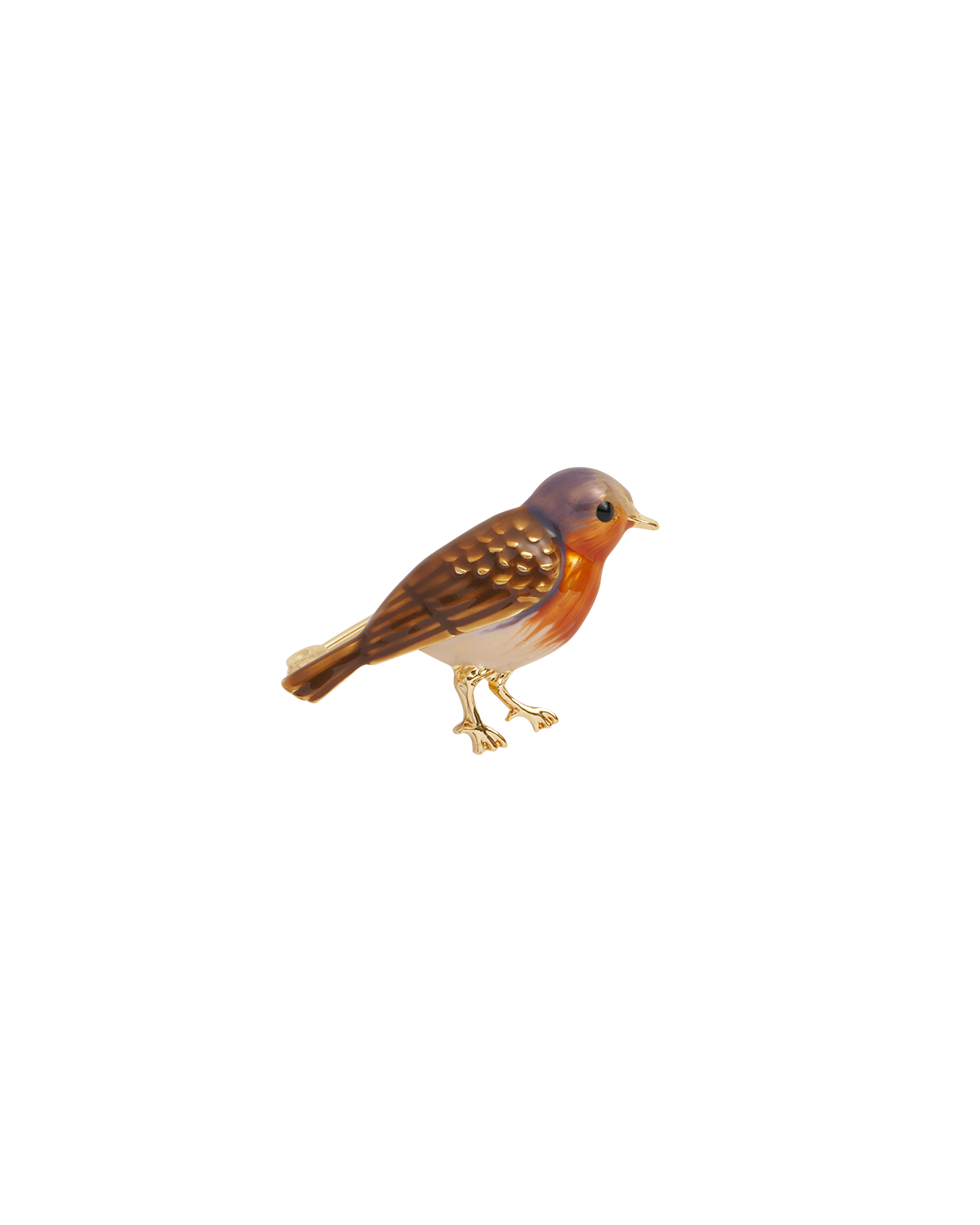 fable-england-robin-brosche-rot-emaille-gold image 3