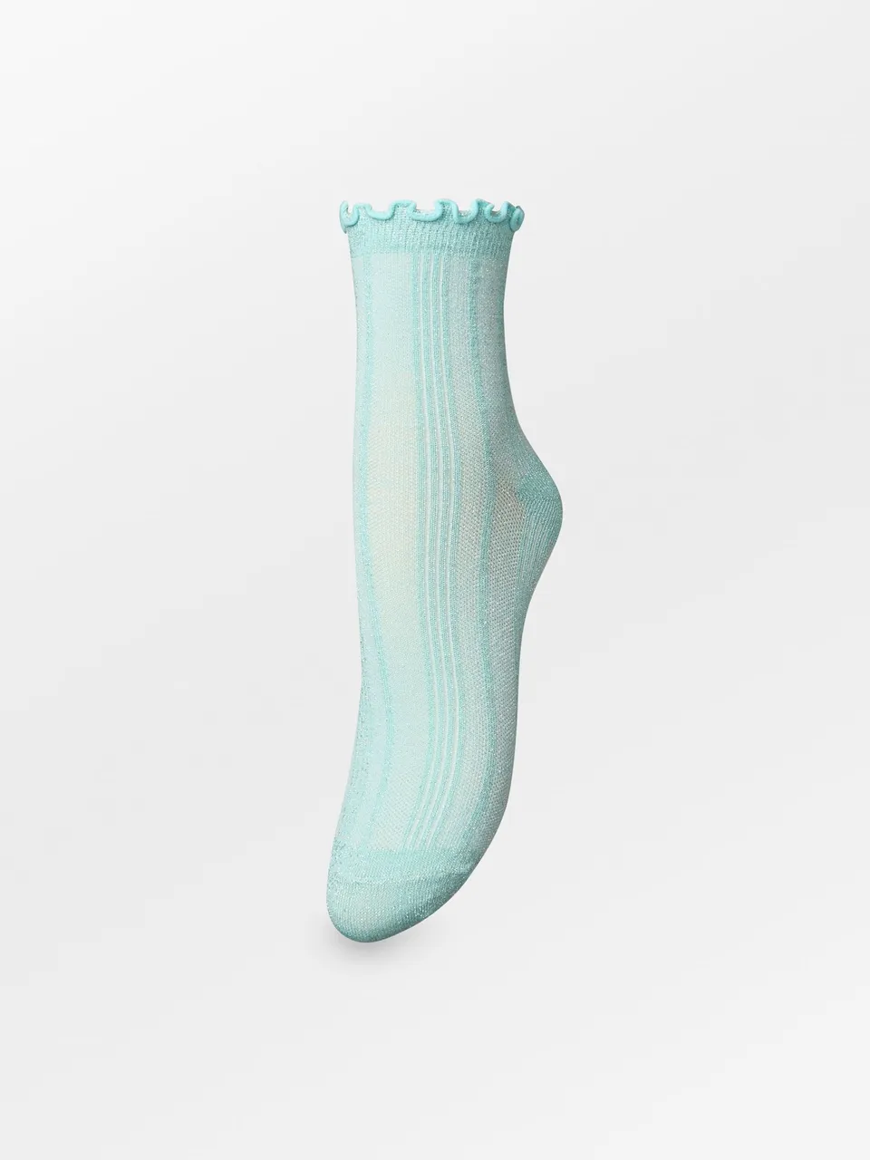 becks-ndergaard-frilla-glitter-sneaker-socken-antigua-blue image 1