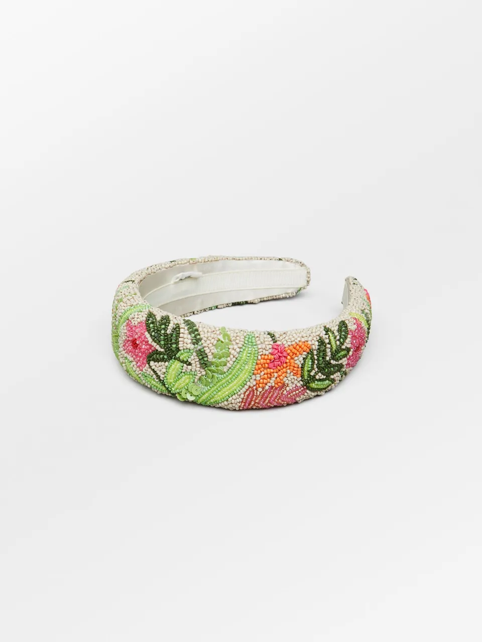 becks-ndergaard-tropica-wide-beaded-haarband-multi image 1