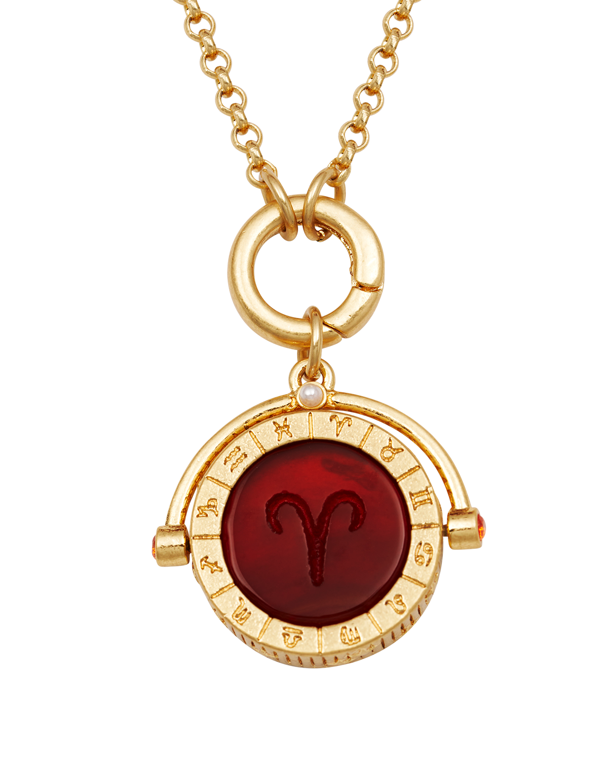 fable-england-aries-kette-gold-sternzeichen-widder-karneol image 3