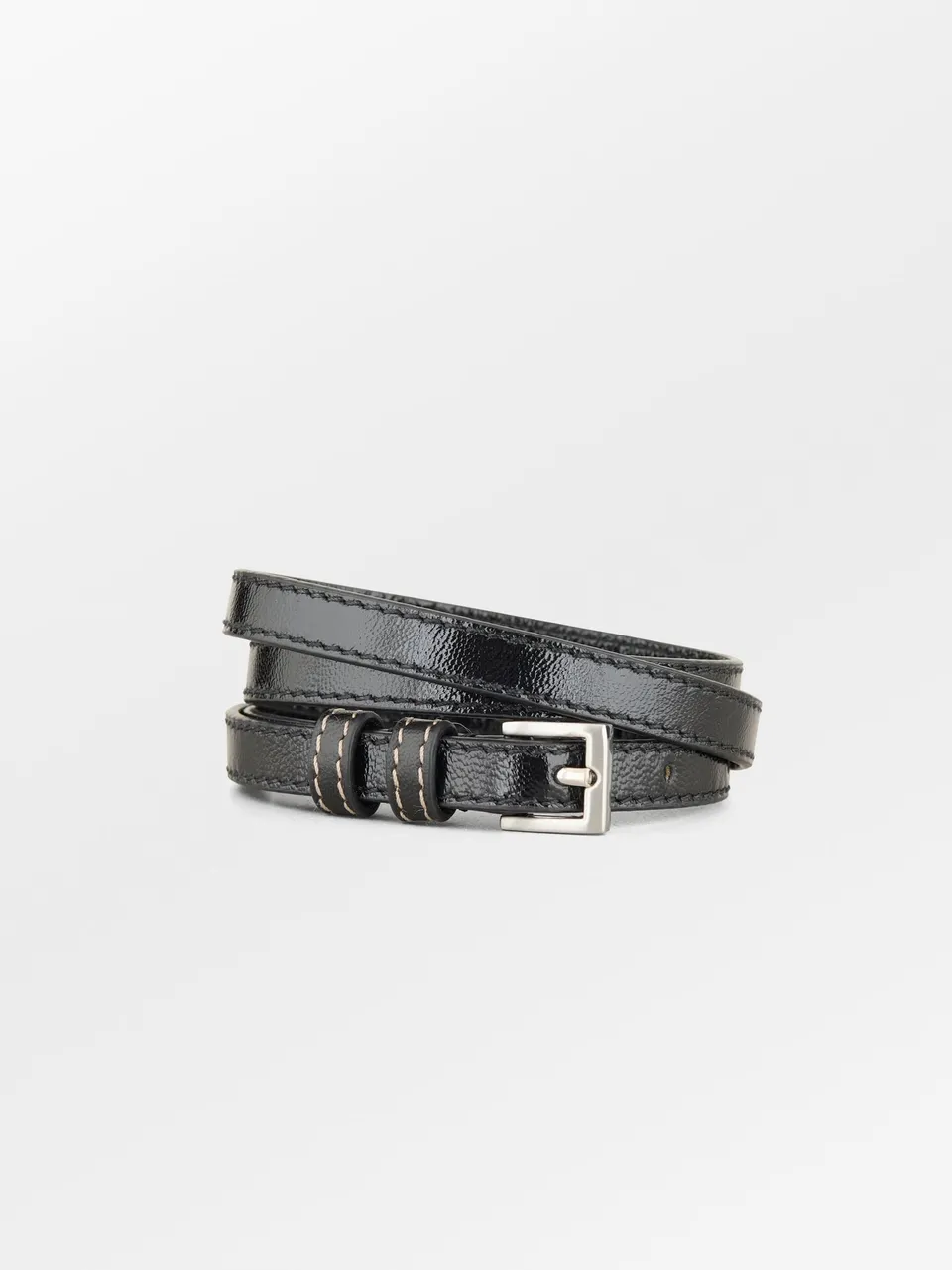becks-ndergaard-sheeny-aria-g-rtel-leder-schwarz-m-l-95cm image 1