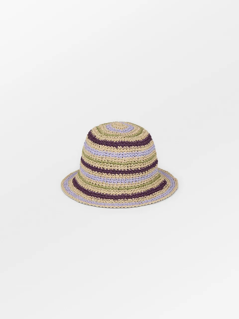 becks-ndergaard-saverina-strohhut-plum-perfect-gestreift image 1