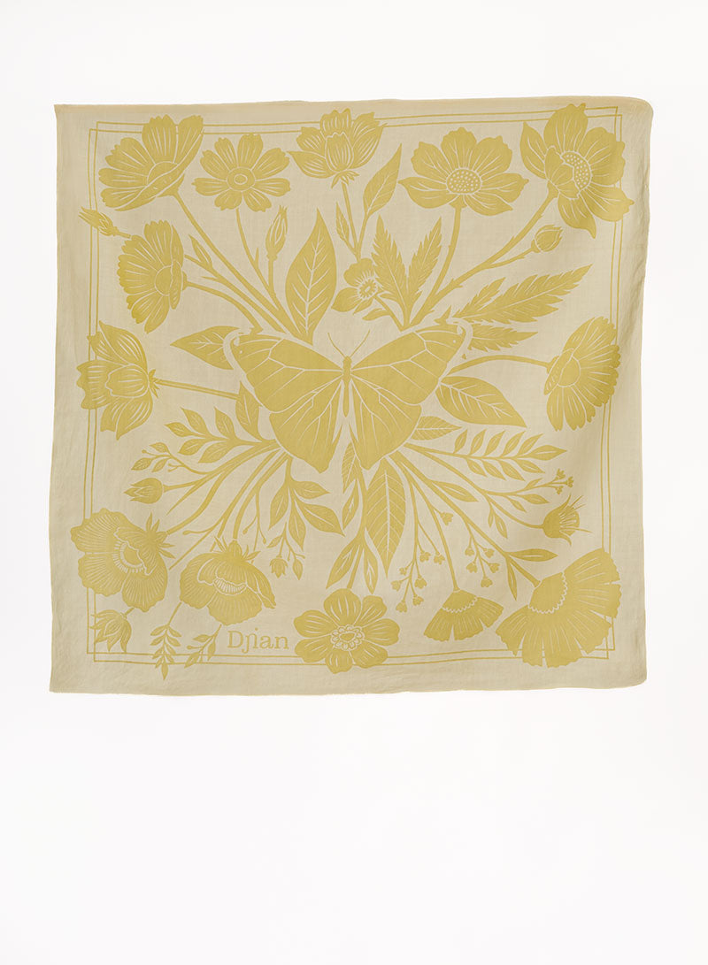 djian-mari-tuch-bio-baumwolle-70x70-gr-n-floral image 3