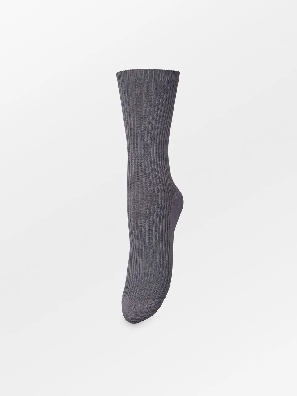 becks-ndergaard-telma-solid-socken-turbulence-gray-bambus image 1