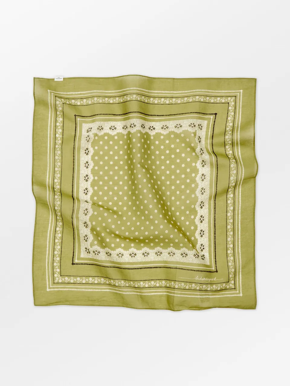becks-ndergaard-lacia-cotta-baumwollschal-55x55-gr-n image 1