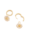 fable-england-daisy-huggie-ohrringe-gold-g-nsebl-mchen image 3
