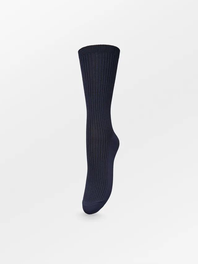 becks-ndergaard-telma-solid-socken-midnight-blue-bambus-37-39 image 1