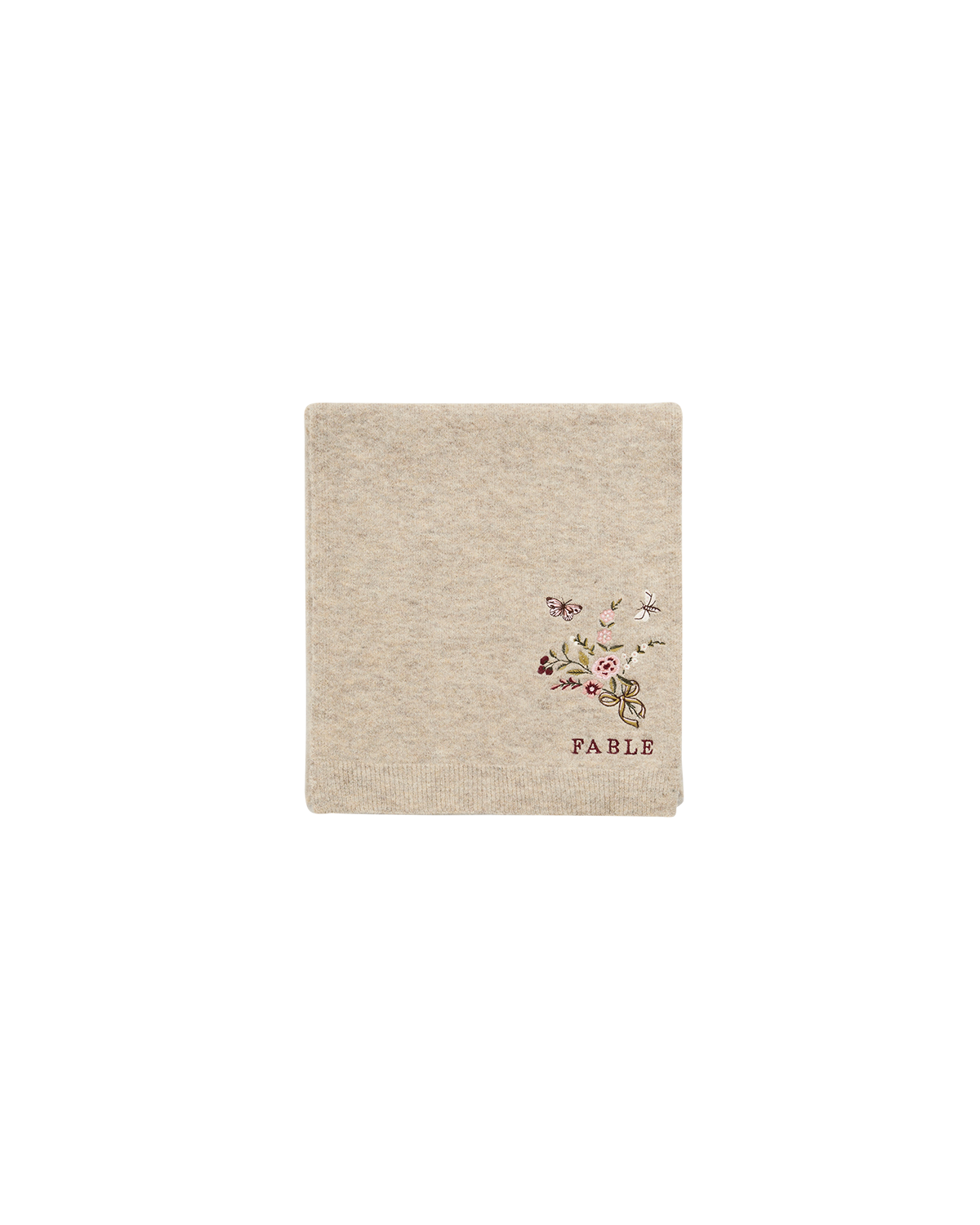 fable-england-eve-floral-strickschal-oat-marl-bestickt image 5