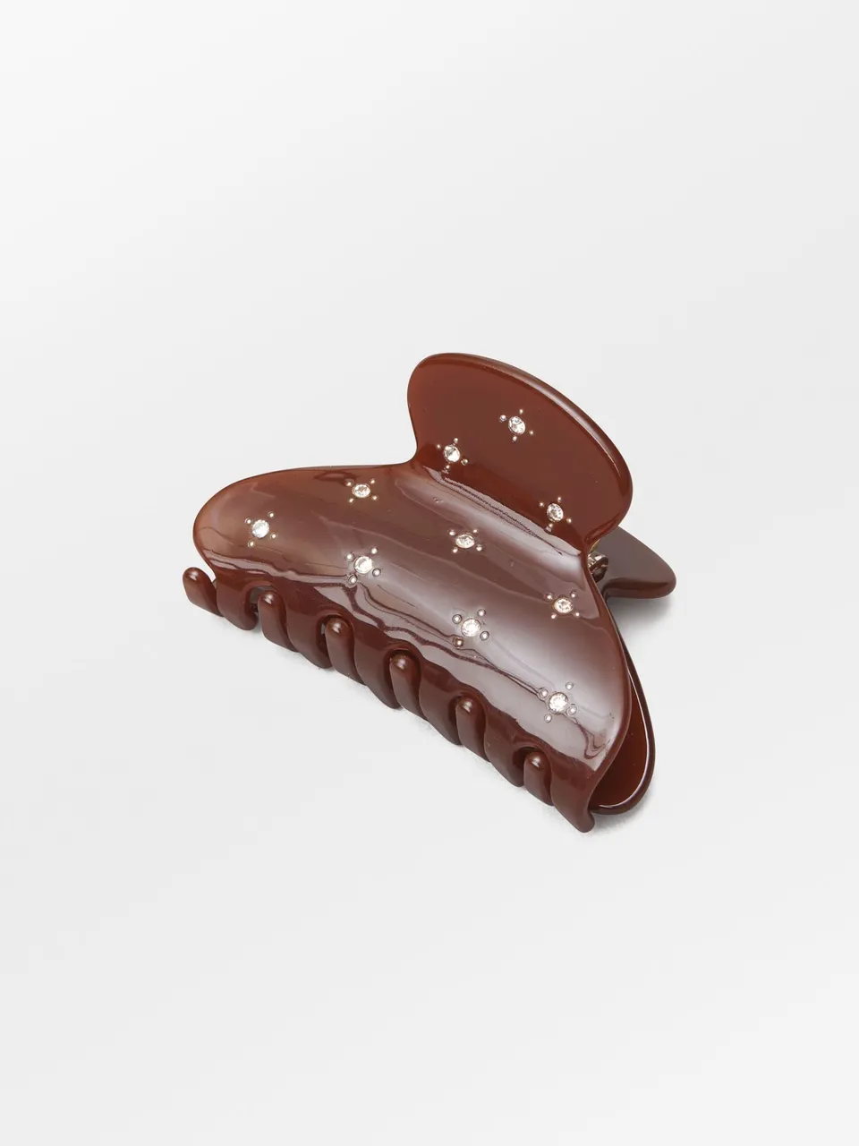 becks-ndergaard-sprinkla-haarklammer-hot-fudge-brown-9-cm image 1