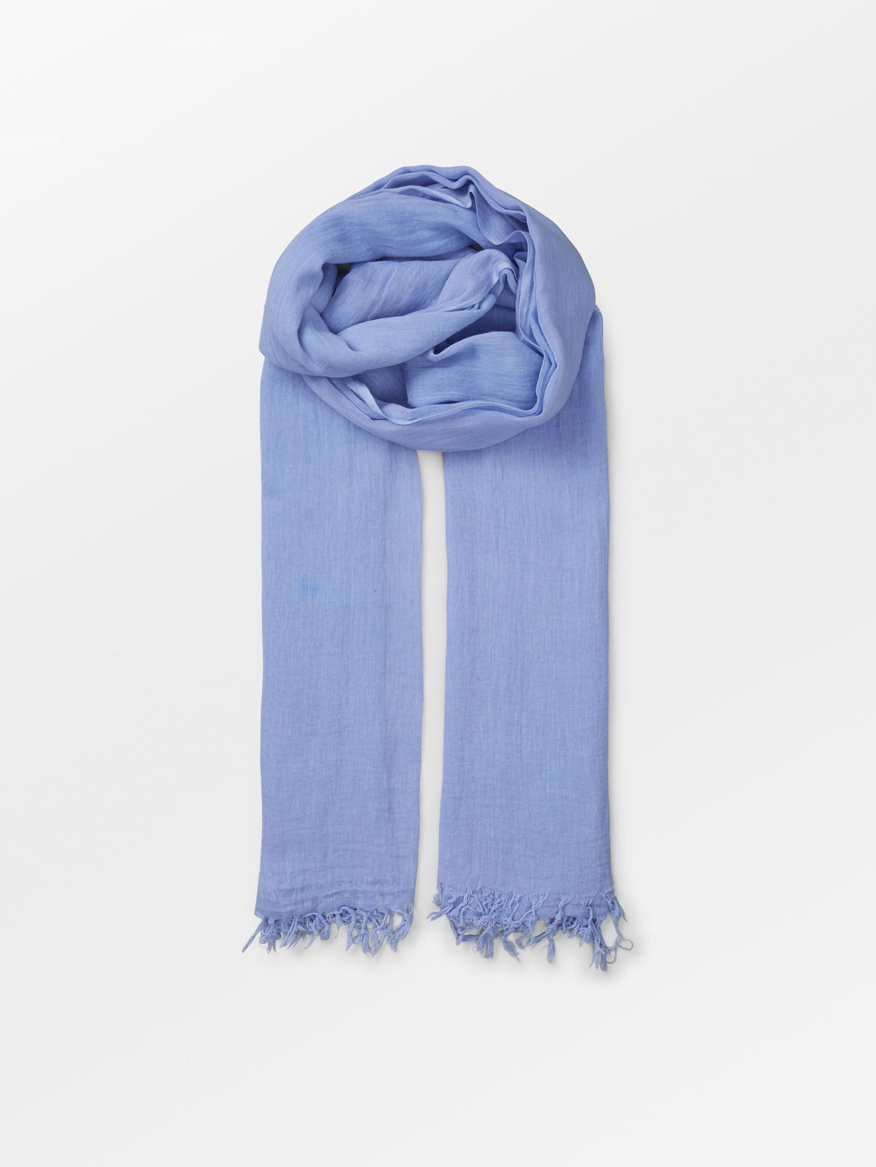 becks-ndergaard-solid-gaze-ilkana-schal-baumwolle-blau image 1