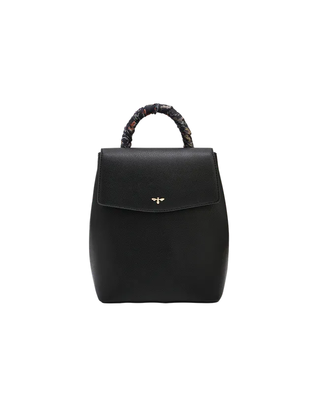fable-england-laura-small-backpack-rucksack-schwarz-kunstleder image 1