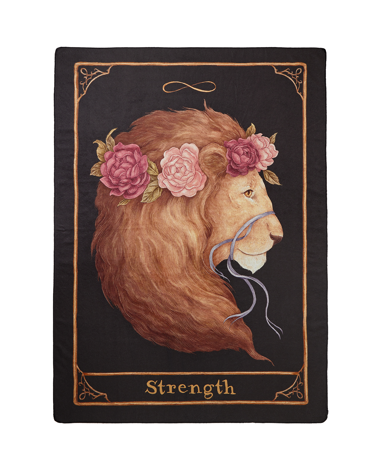 fable-england-strength-tarot-decken-schal-jessica-roux-bergr-e image 1