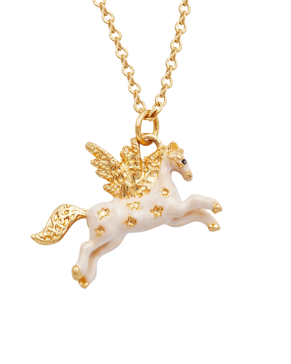 fable-england-gold-pegasus-halskette-wei-emaille image 1