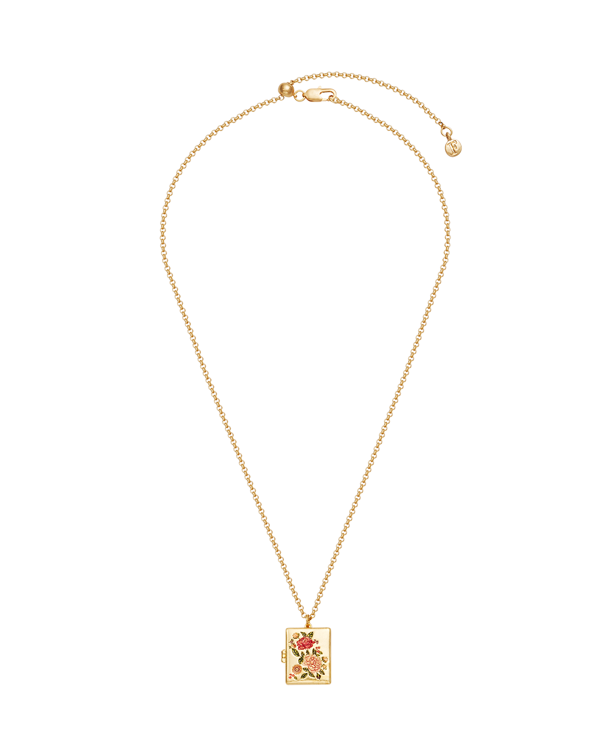 fable-england-eve-floral-medaillon-halskette-gold-foto image 3