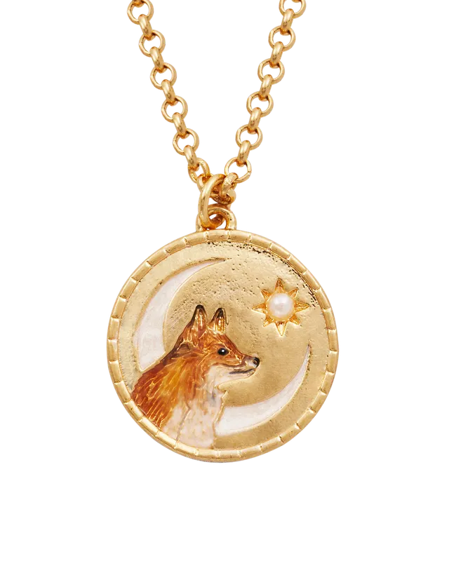fable-england-fox-spirit-guide-halskette-gold-fuchs image 1