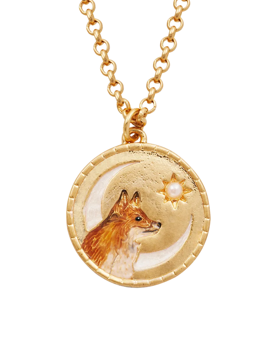 fable-england-fox-spirit-guide-halskette-gold-fuchs image 1