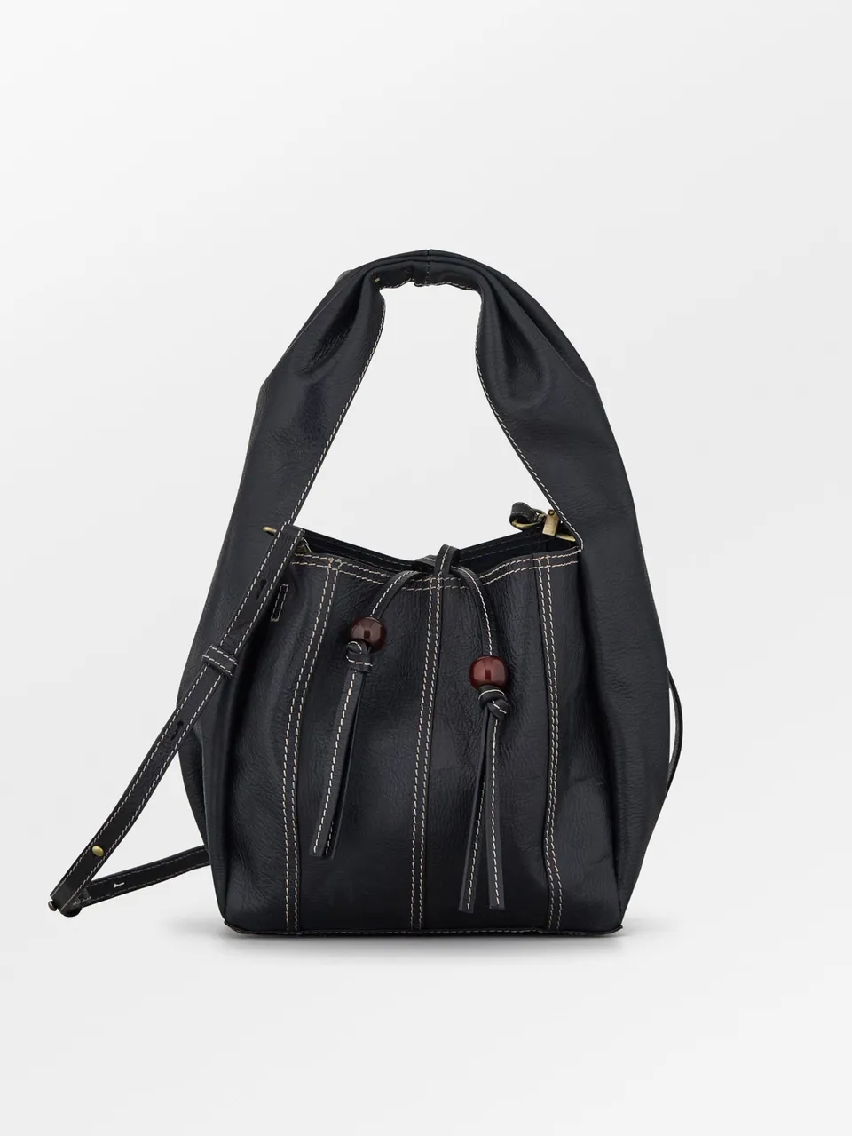 becks-ndergaard-harper-panel-ledertasche-schwarz-22x21 image 1