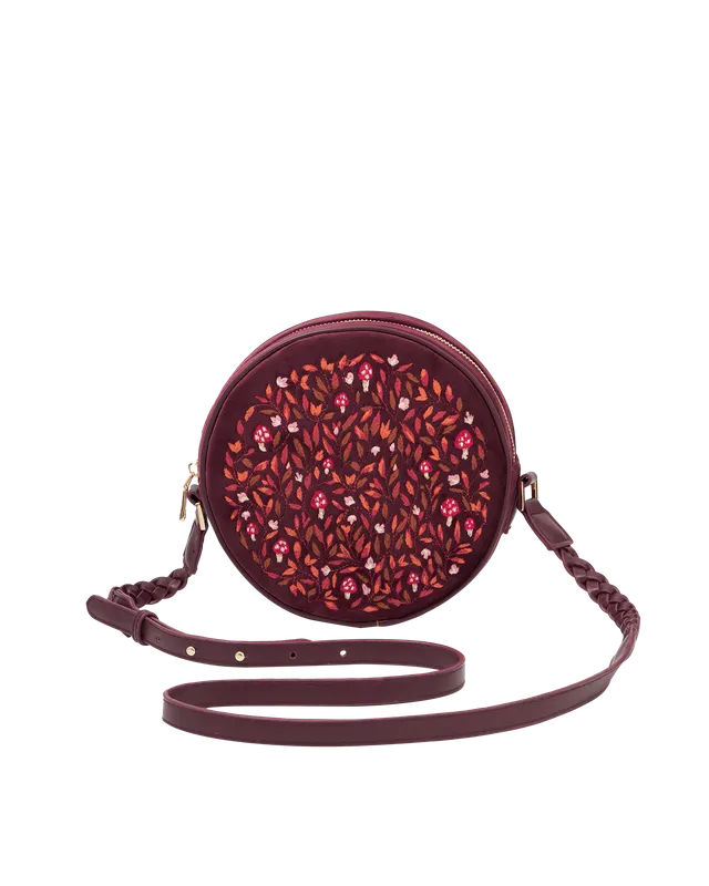 fable-england-handbags-mushroom-circle-tasche-samt image 1