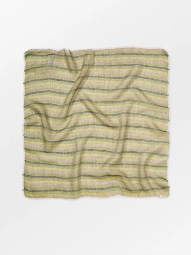 becks-ndergaard-mallie-wica-wollschal-cedar-green-65x65-kaschmir image 1