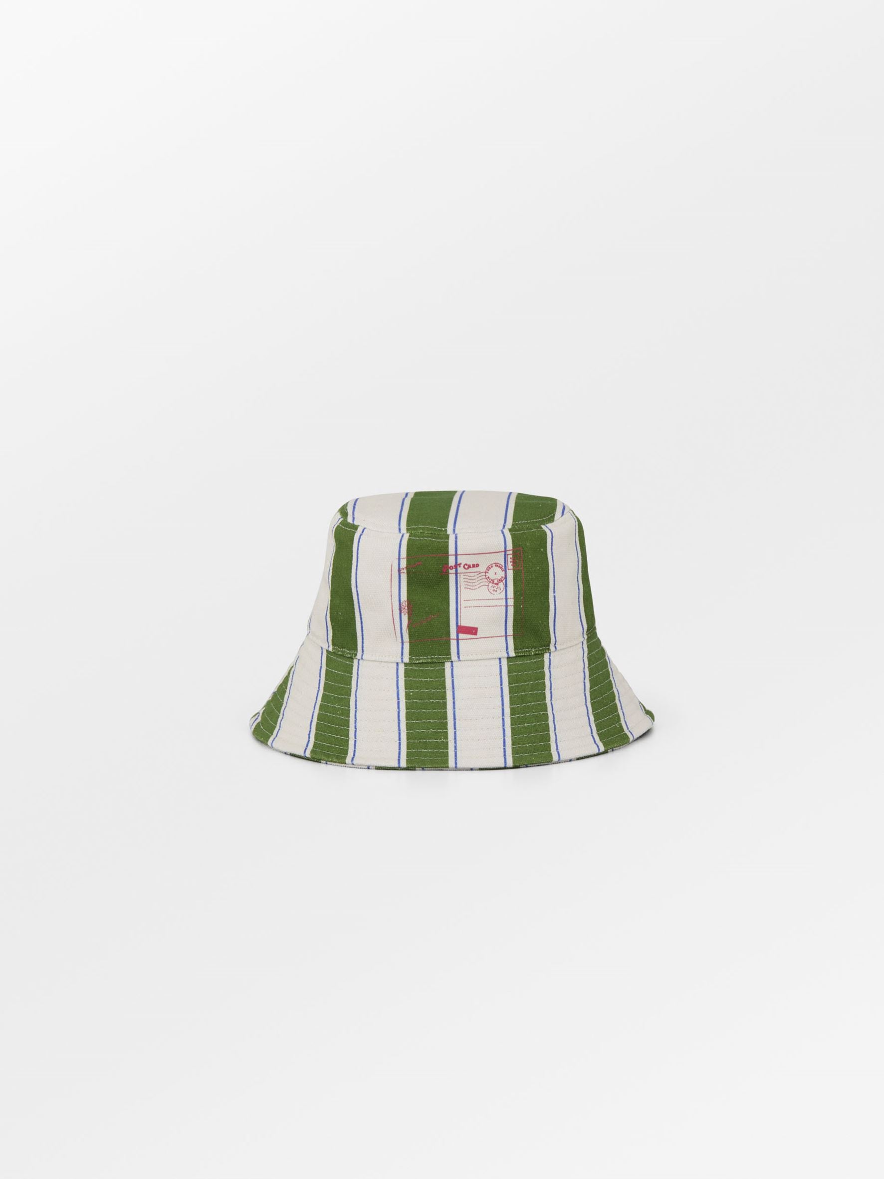 becks-ndergaard-stripie-canvas-bucket-hat-fischerhut-baumwolle image 1