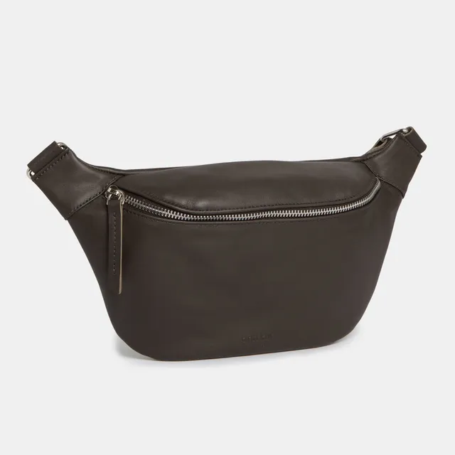 ann-kurz-fanny-pack-bauchtasche-nappa-anthrazit-leder image 1