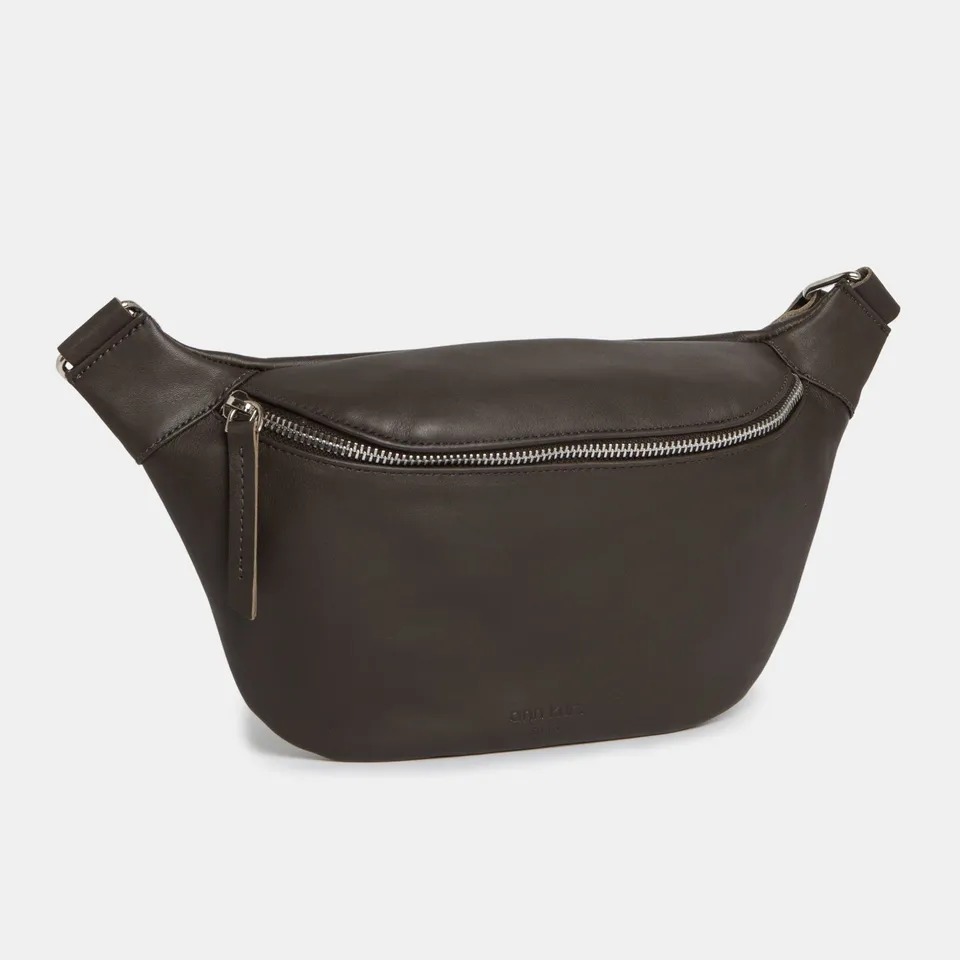 ann-kurz-fanny-pack-bauchtasche-nappa-anthrazit-leder image 1