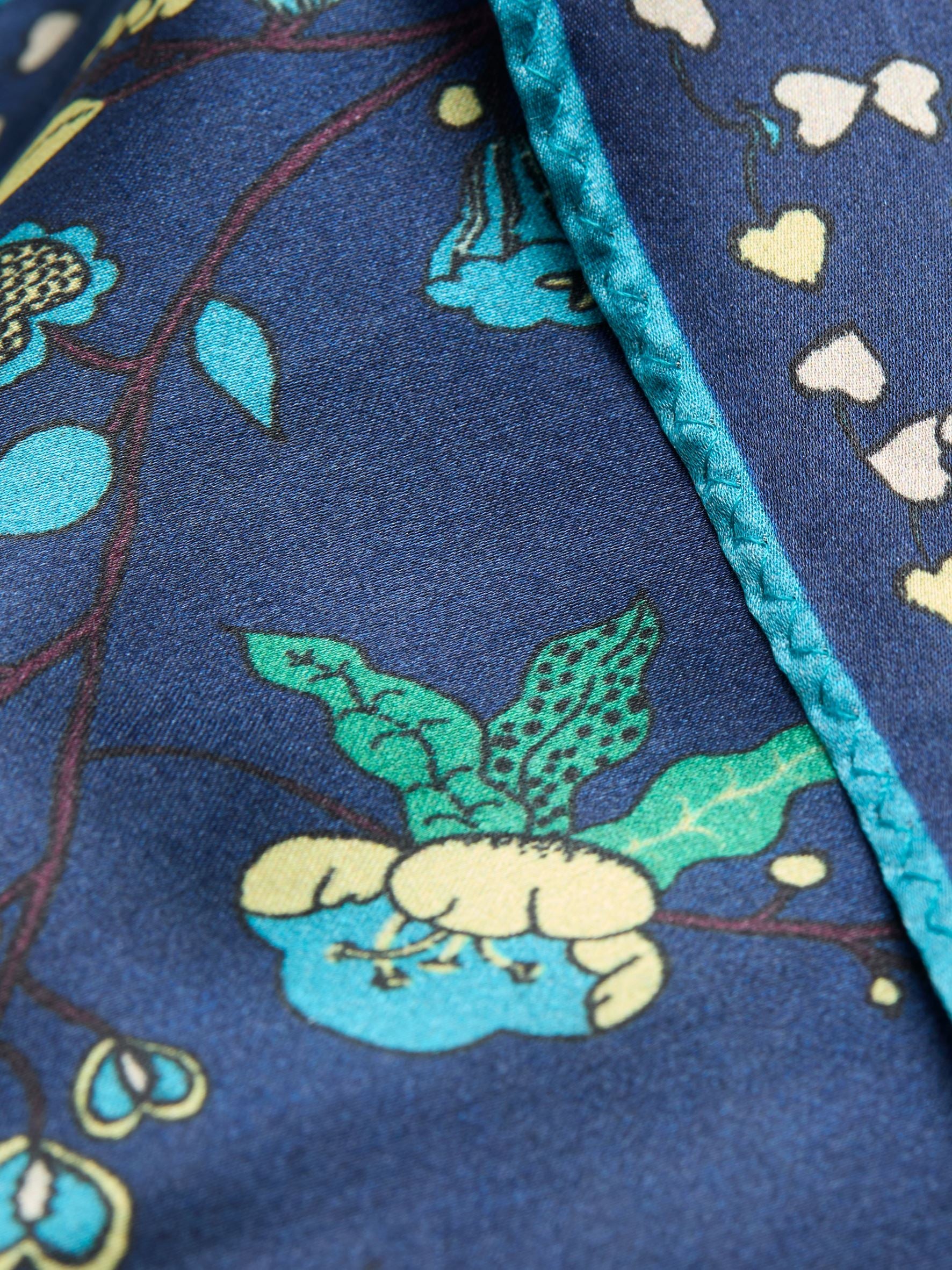 becks-ndergaard-scarves-fairygard-diamond-seidenschal-navy image 3