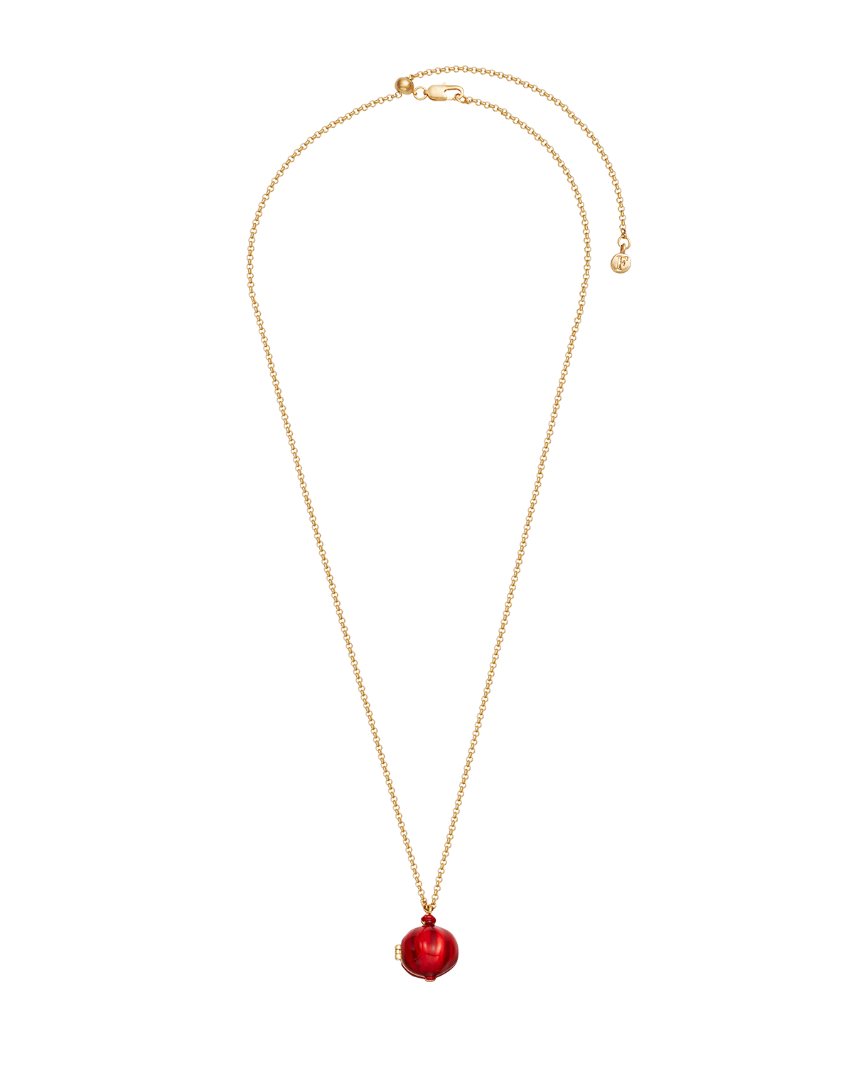 fable-england-pomegranate-medaillon-kette-gold image 6