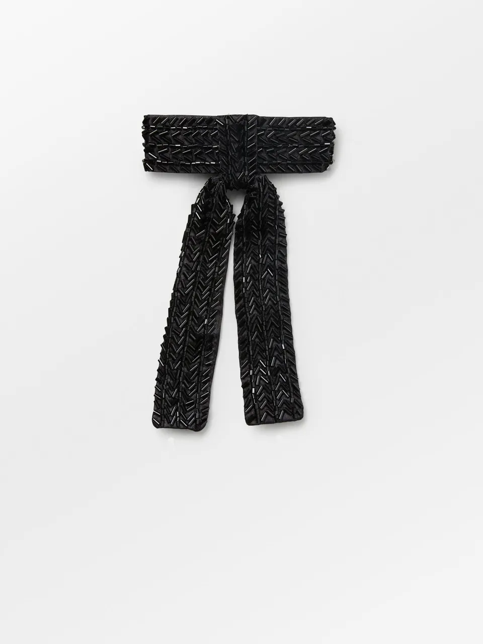 becks-ndergaard-merry-beaded-bow-schleife-schwarz-glasperlen image 1