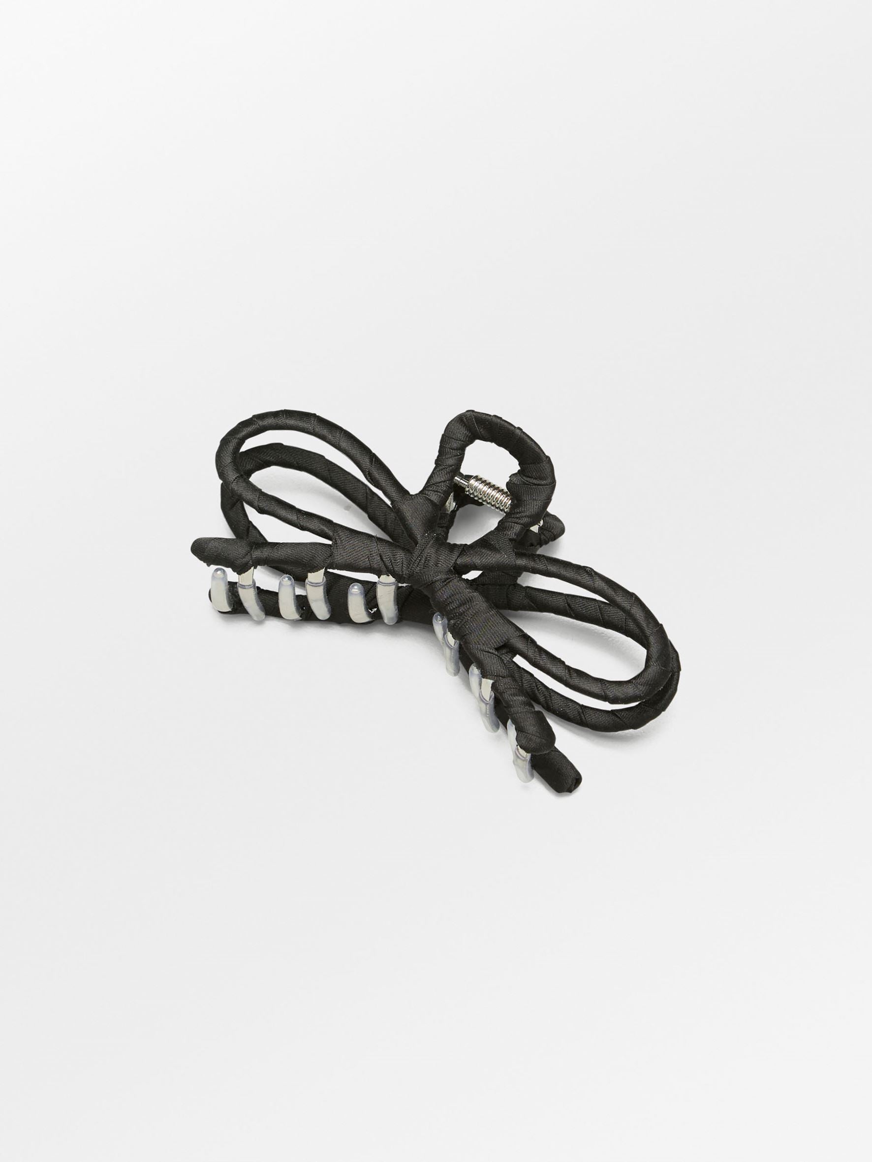 becks-ndergaard-accessories-luster-bow-hair-claw-haarklammer-schwarz-12cm image 1