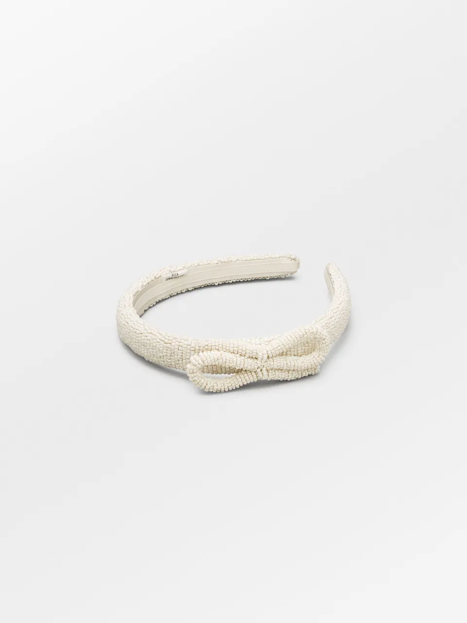 becks-ndergaard-bow-slim-beaded-hairbrace-haarreif-off-white-perlen image 1