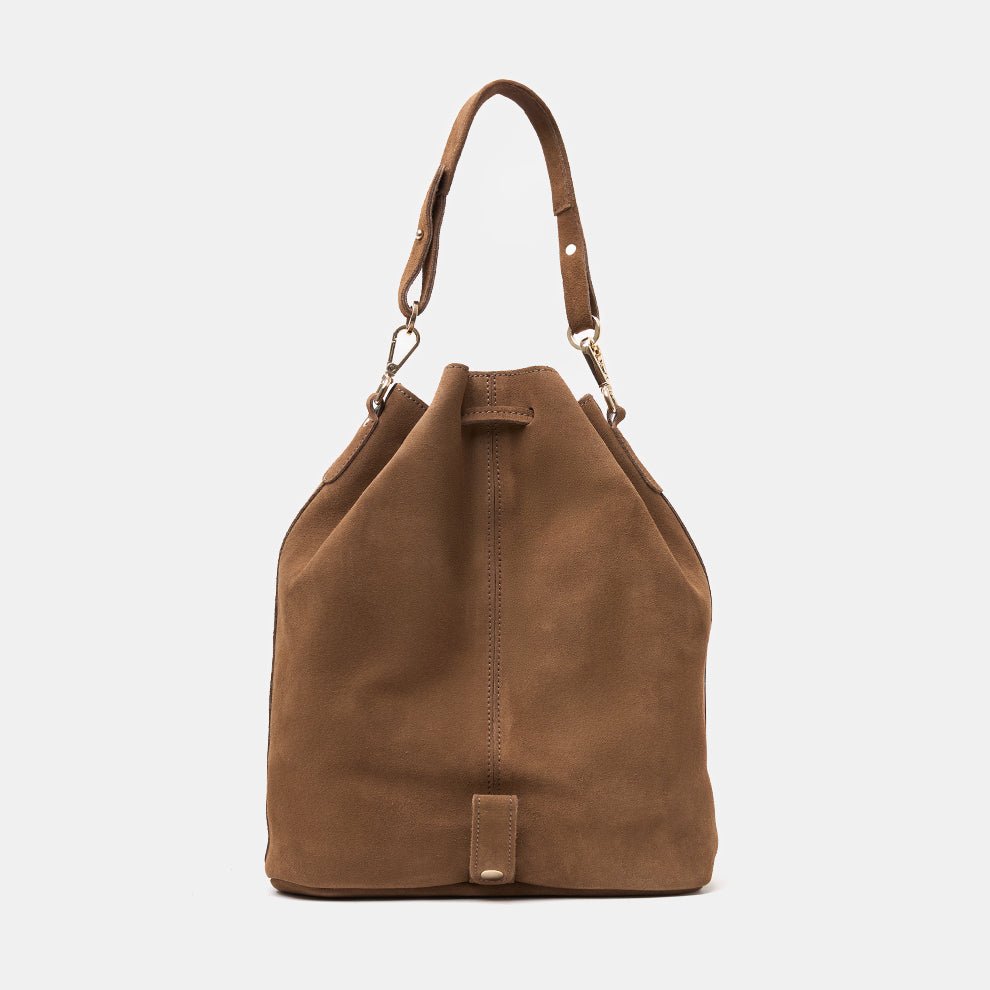 ann-kurz-saku-beuteltasche-suede-fango-leder image 4