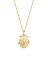 fable-england-jewellery-v-initial-violet-halskette-gold-buchstabe-v image 3
