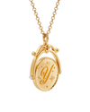 fable-england-yarrow-y-initial-spinner-halskette-gold-messing image 7